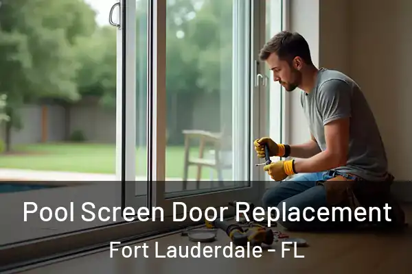 Pool Screen Door Replacement Fort Lauderdale - FL